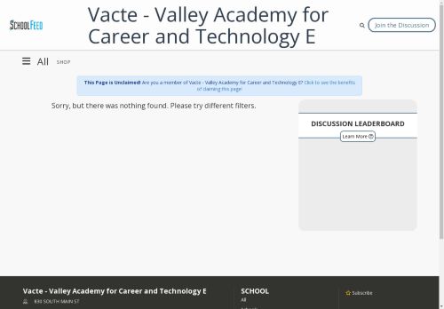 Vacte - Valley Academy for Career and Technology E