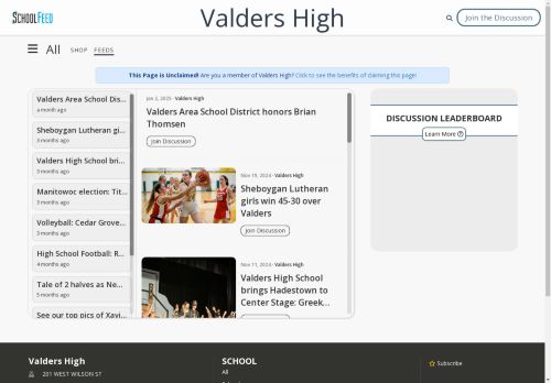 Valders High