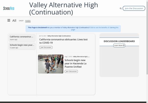 Valley Alternative High (Continuation)