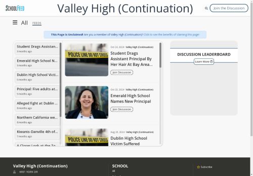 Valley High (Continuation)