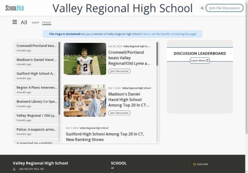 Valley Regional High School