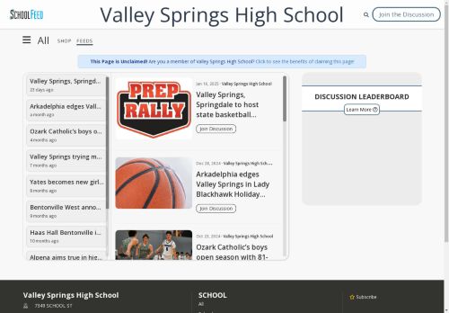 Valley Springs High School