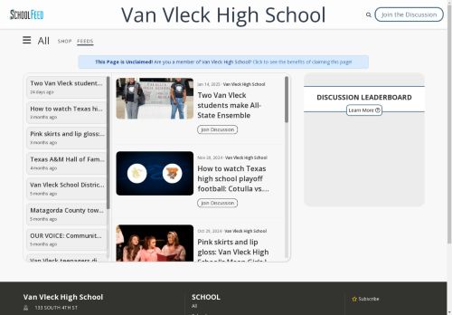 Van Vleck High School