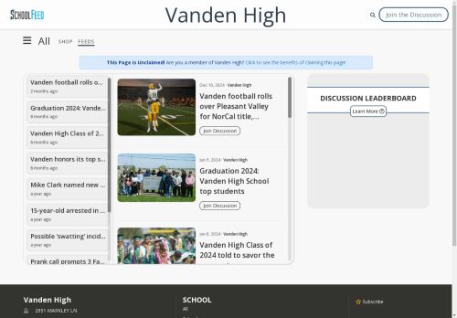 Vanden High