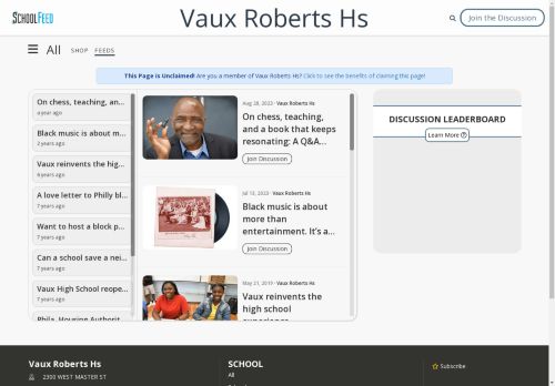 Vaux Roberts Hs