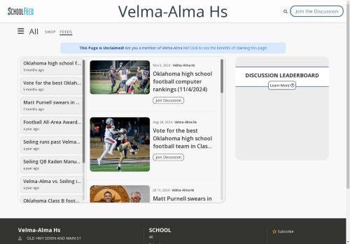 Velma-Alma Hs