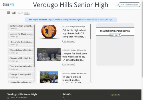 Verdugo Hills Senior High