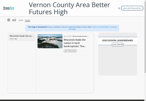 Vernon County Area Better Futures High