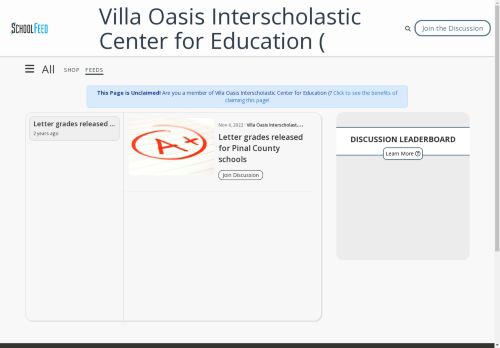 Villa Oasis Interscholastic Center for Education (