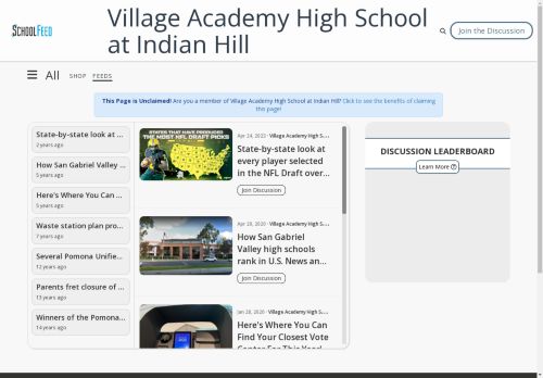 Village Academy High School at Indian Hill