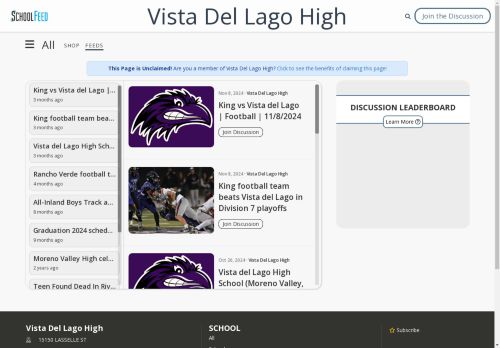 Vista Del Lago High