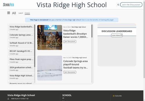 Vista Ridge High School
