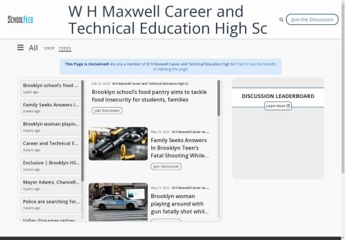 W H Maxwell Career and Technical Education High Sc