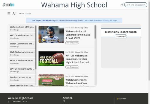 Wahama High School