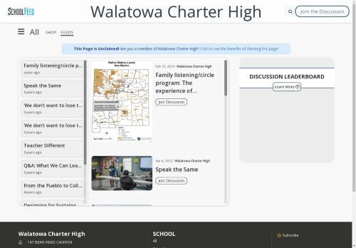 Walatowa Charter High