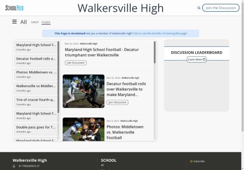 Walkersville High
