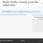 Walla Walla County Juvenile Detention