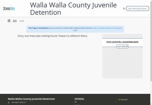 Walla Walla County Juvenile Detention
