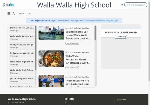 Walla Walla High School
