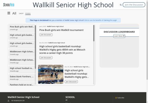 Wallkill Senior High School