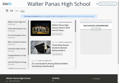 Walter Panas High School