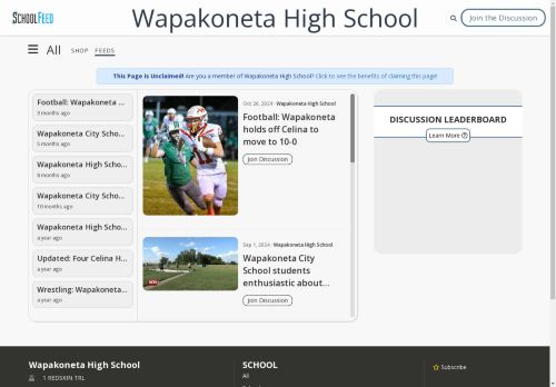 Wapakoneta High School