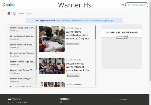 Warner Hs