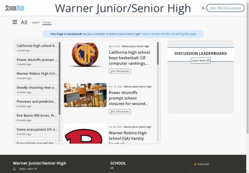 Warner Junior/Senior High