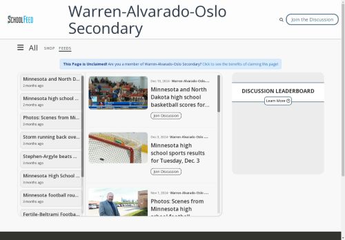 Warren-Alvarado-Oslo Secondary