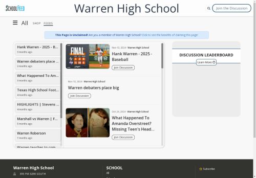Warren High School