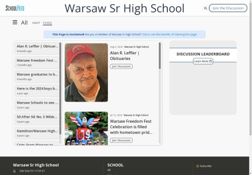 Warsaw Sr High School