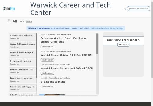 Warwick Career and Tech Center