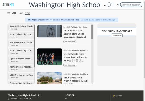 Washington High School - 01