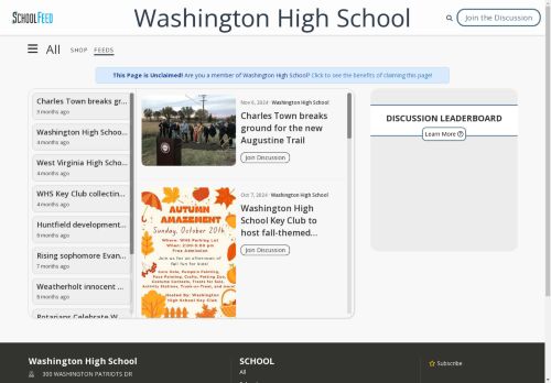 Washington High School