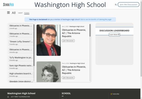 Washington High School