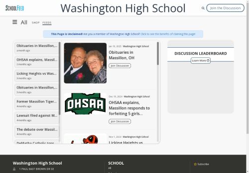 Washington High School