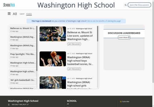 Washington High School