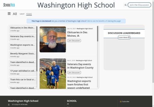 Washington High School