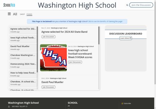 Washington High School