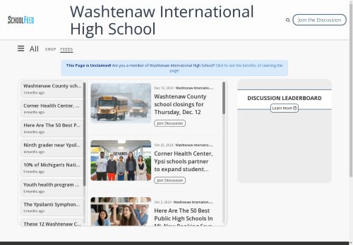 Washtenaw International High School