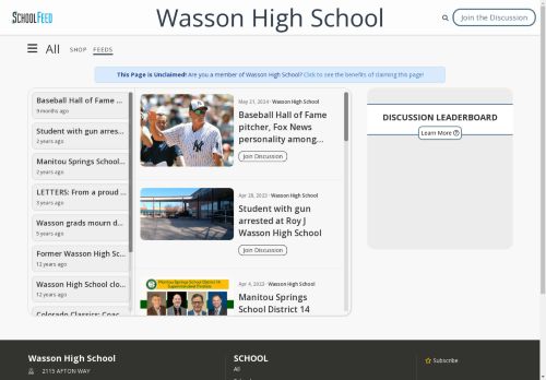 Wasson High School