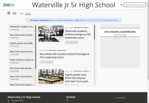 Waterville Jr Sr High School