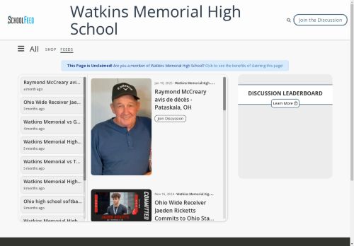 Watkins Memorial High School