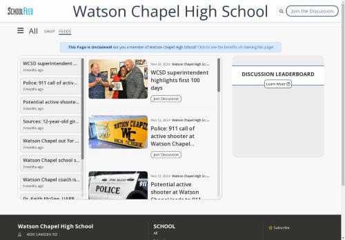 Watson Chapel High School