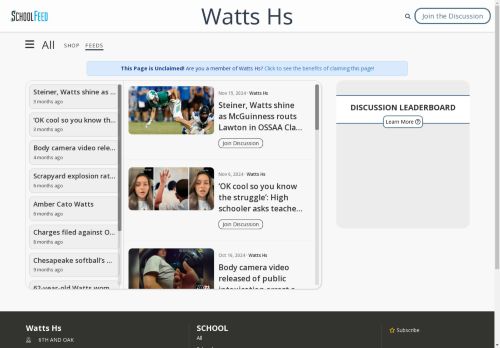 Watts Hs