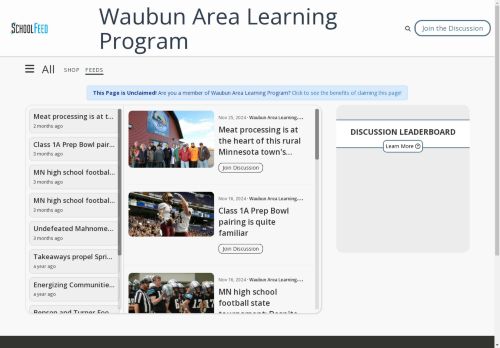Waubun Area Learning Program