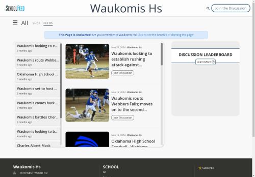 Waukomis Hs