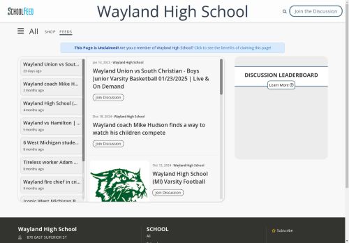 Wayland High School