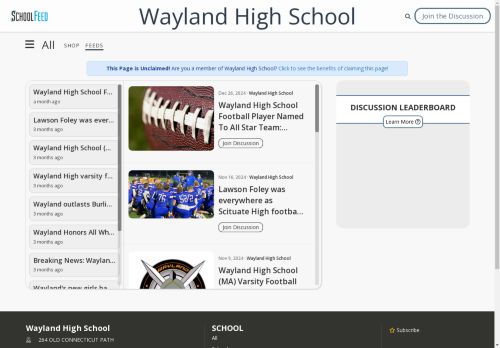 Wayland High School