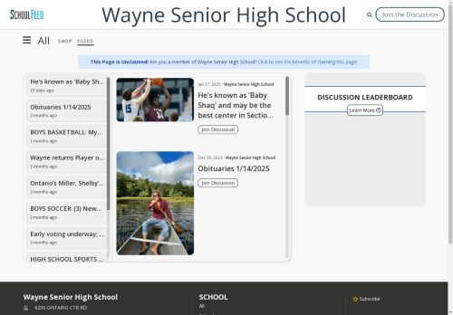 Wayne Senior High School